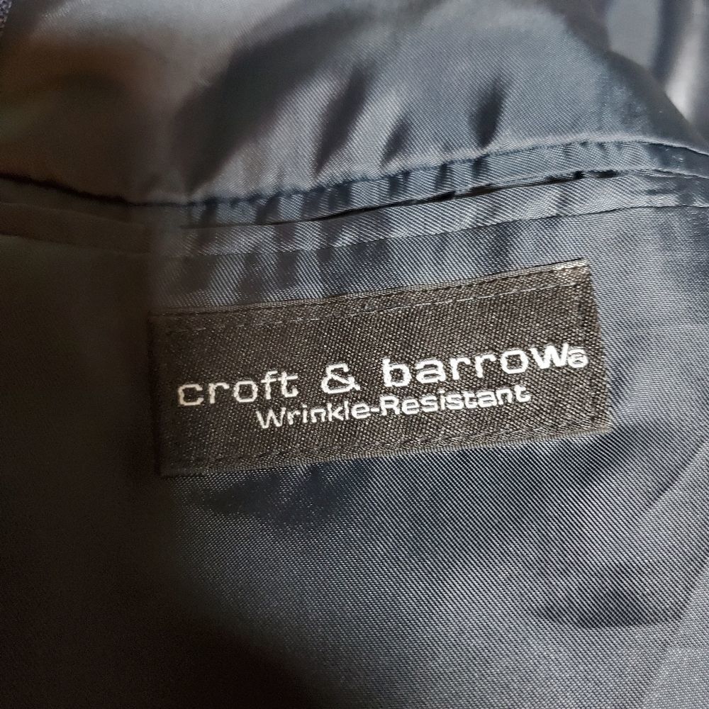 Croft & Barrow Blue Blazer (46R) - Picture 5 of 7